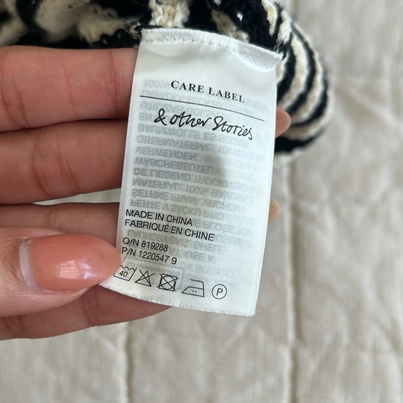 & Other Stories Crochet Halter Dress - Picture 9 of 11